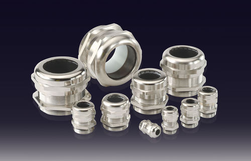 Prensaestopas de latón niquelado - MM series - BOXCO Inc. - IP68 / roscado / recto