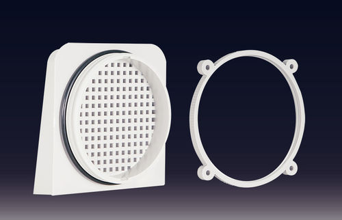 Rejilla de ventilación de plástico - V60, V80 series - BOXCO Inc. - redonda