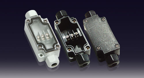 Caja de terminales de ABS - BC-T-3PC series - BOXCO Inc. - de PBT / para cable / con prensaestopas
