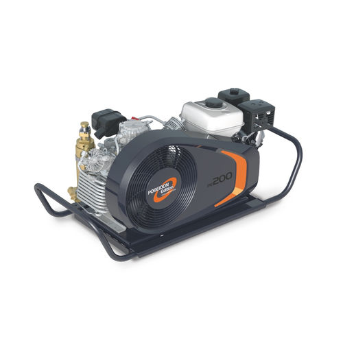 Compresor de pistón - PE-T series - BAUER KOMPRESSOREN GmbH - de aire respirable / con motor eléctrico / portátil