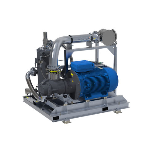 Compresor de tornillo - CNK series - BAUER KOMPRESSOREN GmbH - para biogás / con motor eléctrico / estacionario