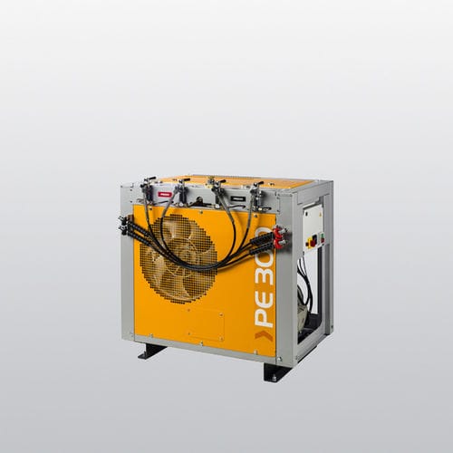 Compresor de pistón - PE-HE - BAUER KOMPRESSOREN GmbH - de aire respirable / con motor eléctrico / estacionario