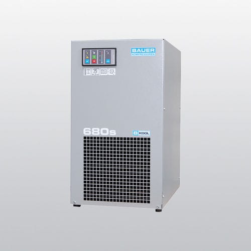 Secador de aire comprimido por refrigeración - B-KOOL  - BAUER KOMPRESSOREN GmbH - monoetapa / de alta presión