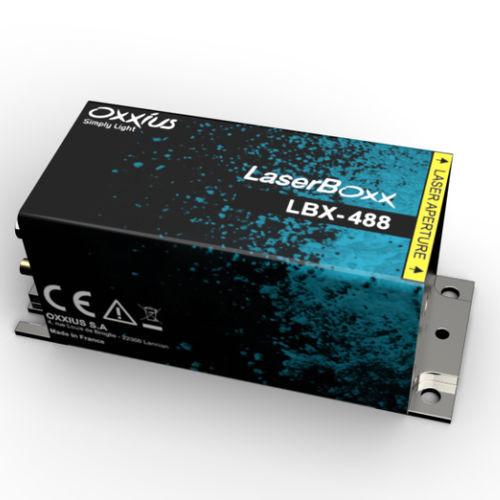 Diodo láser continuo - LBX-488 - Oxxius - pulsado / de estado sólido / visible