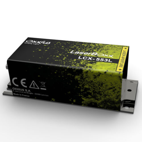 Láser continuo - LCX-553L - Oxxius - de estado sólido / visible / para uso médico