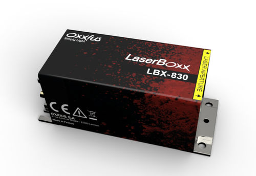Diodo láser continuo - LBX-830 - Oxxius - de fibra / visible / para de marcado