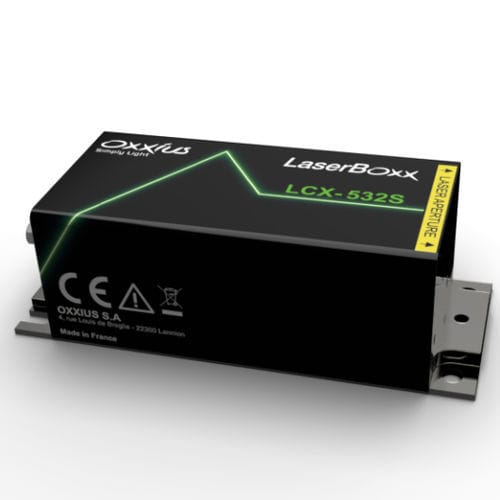 Láser de modo longitudinal - LCX-532S - Oxxius - CW / de estado sólido / verde