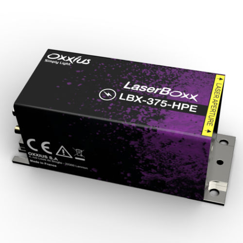 Diodo láser de alta potencia - LBX-375-HPE - Oxxius - continuo / de estado sólido / visible