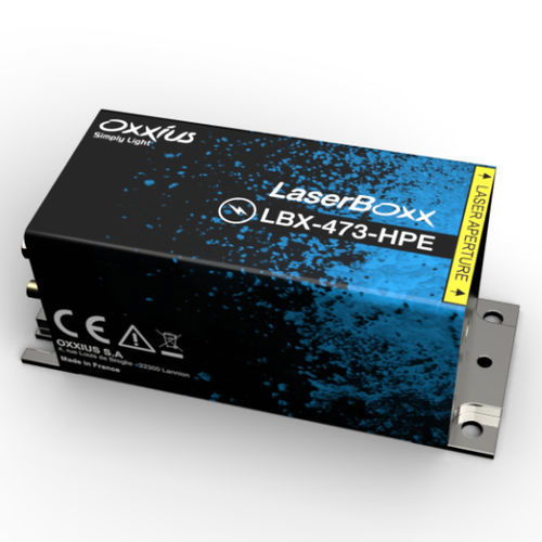 Diodo láser de alta potencia - LBX-473-HPE - Oxxius - continuo / de estado sólido / visible