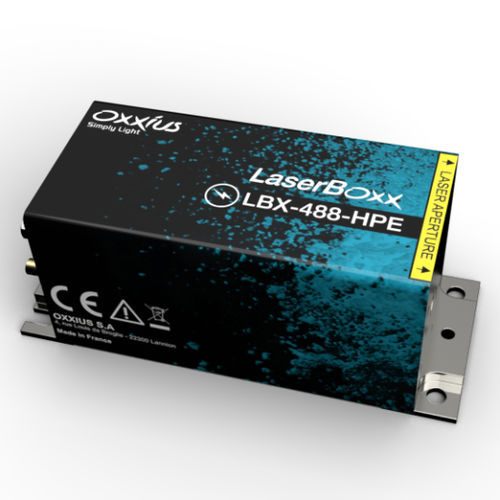 Diodo láser de alta potencia - LBX-488-HPE - Oxxius - continuo / de estado sólido / visible