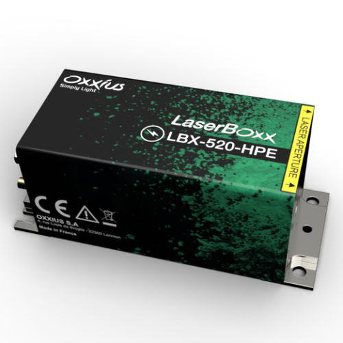 Diodo láser de alta potencia - LBX-520-HPE - Oxxius - continuo / de estado sólido / visible