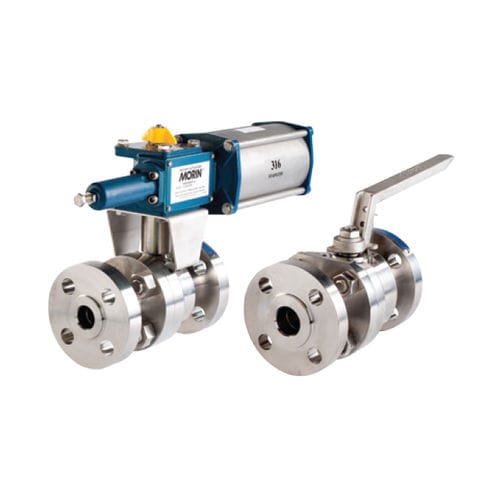 Válvula de bola flotante - EB526, EB529, EB525 - Pentair Valves & Controls - de palanca / para aceite / de petroleo