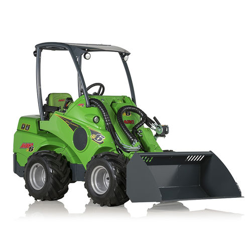 Cargadora con neumáticos - e series - Avant Tecno Oy - compacta / para interior / de manipulación