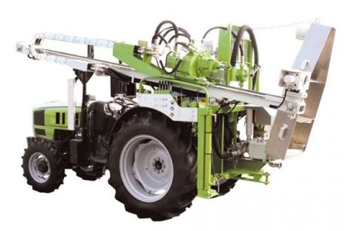 Perforadora multifunción - 75 hp, 4 000 kg | Explo750 - EMCI - montada en tractor / rotativa / hidráulica