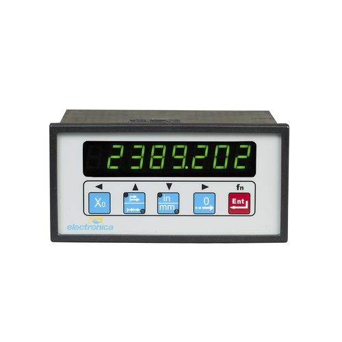 Indicador de posición - EL10 - Electronica Mechatronic Systems (I) Pvt Ltd - de 7 segmentos / con pantalla LED / para montaje sobre panel