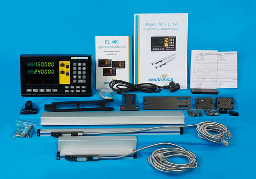 Kit de medición para torno - EL400 - MG232 - Electronica Mechatronic Systems (I) Pvt Ltd - con lectura digital