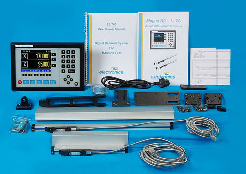 Kit de medición para torno - EL700 - MG232 - Electronica Mechatronic Systems (I) Pvt Ltd - con lectura digital