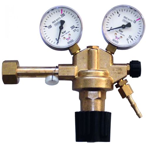 Regulador de presión para bombonas - Armaturen- und Autogengerätefabrik ewo Hermann Holzapfel GmbH & Co. KG - para gas / de muelle / monoetapa
