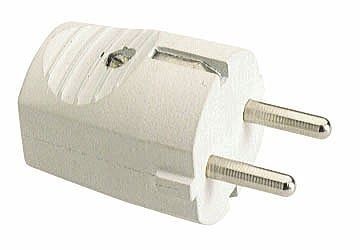 Clavija tipo schuko - 2.5 - 16 A, 250 V - Portalamparas y Accesorios SOLERA S.A.