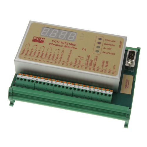 Sistema de supervisión de condiciones - PCH 1072 Mk2 - PCH Engineering A/S - de temperatura / de vibraciones / de medición