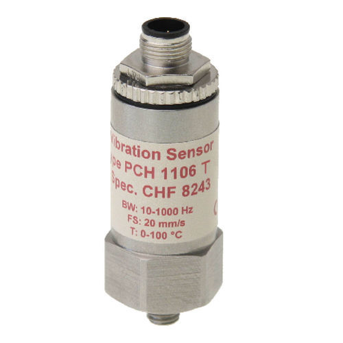 Sensor de vibración electrónico - PCH 1106 T  - PCH Engineering A/S - para vigilancia de máquinaria / para máquina rotativa / compacto