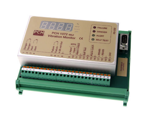 Sistema de supervisión de condiciones - PCH 1072 Mk2 - PCH Engineering A/S - de velocidad / de vibraciones / de desgaste