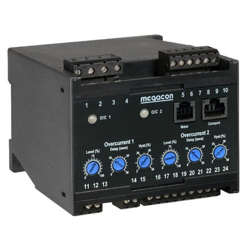 Relé de protección de fase - KCC101x series - Meagacon AS - de corriente / AC / para montaje en panel