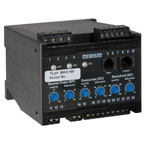 Relé de sobrecarga - MAG10x series - Meagacon AS - de sobreintensidad / de subintensidad / para generador