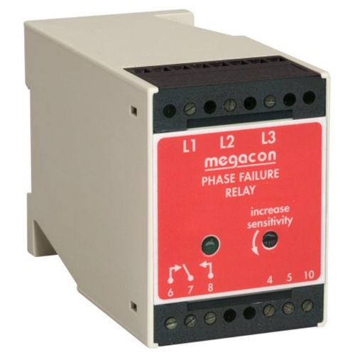 Relé de vigilancia de fases - KRM72x series - Meagacon AS - de ausencia de fases / de desequilibrio de fases / AC