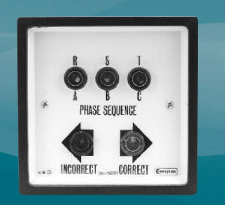 Indicador de secuencia de fases - Meagacon AS - LED / para montaje sobre panel