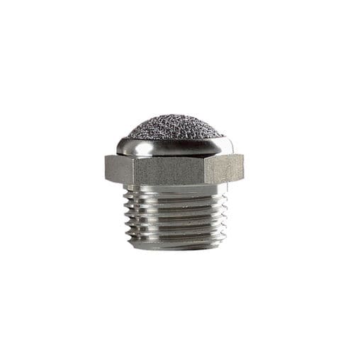 Silenciador para aire comprimido - SX series - SAF S.R.L. - de metal sinterizado / de acero inoxidable