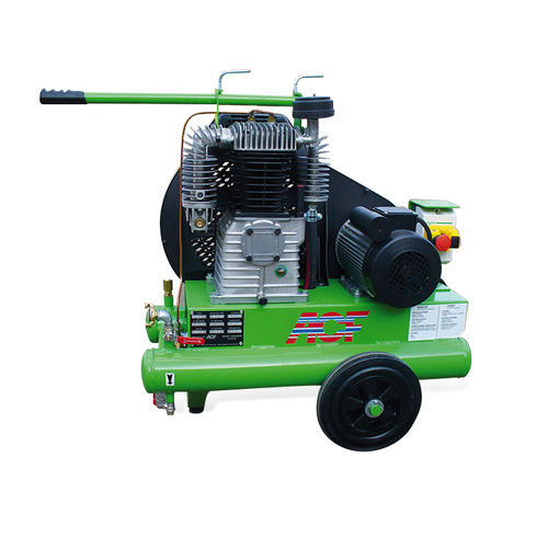 Compresor de aire - CM4 - ACF France - con motor eléctrico / con ruedas / lubricado