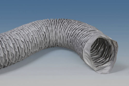 Conducto de aire flexible - UAS SOLO GREYDUCT - UNVEREN Co.Inc. - redondo / de PVC / de poliéster
