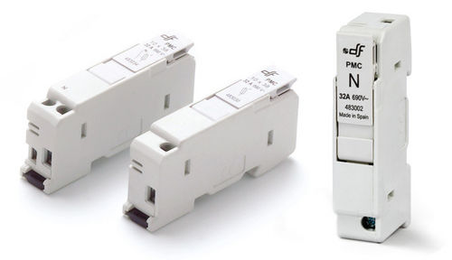 Portafusible cilíndrico - PMC series - DF ELECTRIC - compacto / IEC / modular