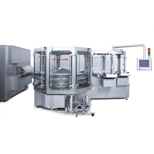 Máquina de limpieza por ultrasonidos - FAU series - Bausch + Ströbel Maschinenfabrik Ilshofen GmbH+Co. KG - de agua / automática / para la industria farmacéutica