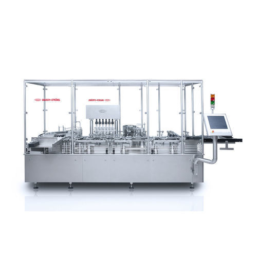Máquina de llenado y cierre para botellas - FVF - Bausch + Ströbel Maschinenfabrik Ilshofen GmbH+Co. KG - para aplicaciones farmacéuticas