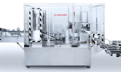 Unidad de alimentación de jeringas - MES series - Bausch + Ströbel Maschinenfabrik Ilshofen GmbH+Co. KG - para sitio de carga / para la industria farmacéutica / para máquina de embalaje