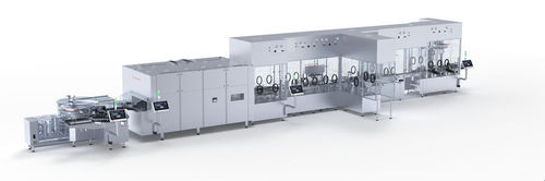 Máquina de llenado y cierre para aplicaciones estériles - FVF5063 - Bausch + Ströbel Maschinenfabrik Ilshofen GmbH+Co. KG - para aplicaciones farmacéuticas