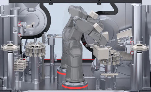 Máquina de llenado y cierre para aplicaciones farmacéuticas - Bausch + Ströbel Maschinenfabrik Ilshofen GmbH+Co. KG