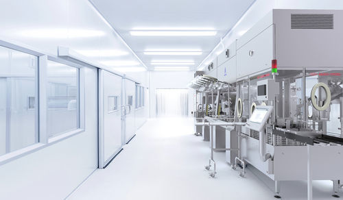Línea de producción para productos farmacéuticos - VarioSys® - Bausch + Ströbel Maschinenfabrik Ilshofen GmbH+Co. KG - modular / con secado / flexible
