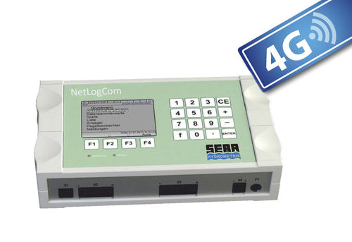Registrador de datos de nivel de agua - NetLogCom - Seba Hydrometrie GmbH & Co. KG - GSM/GPRS / 4G / UMTS