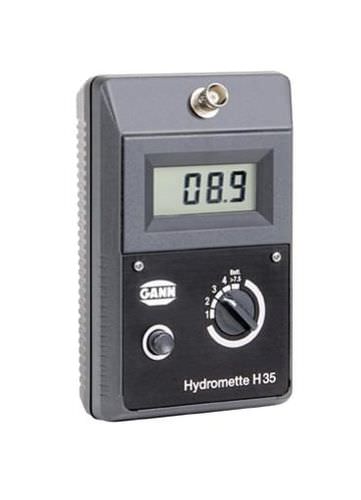 Aparato de medición de humedad - max. 30% | Hydromette H 35 - GANN Mess- u. Regeltechnik GmbH - resistencia eléctrica / electrónico / digital