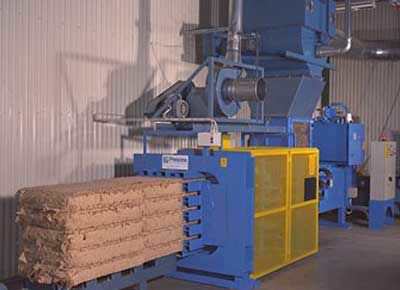 Prensa de balas para papel - LP 40 OH - Presona - horizontal / de carga superior / compacta