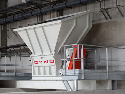 Tolva de alimentos - Dyno 3 - Rentec - para residuos orgánicos / de rotor / horizontal