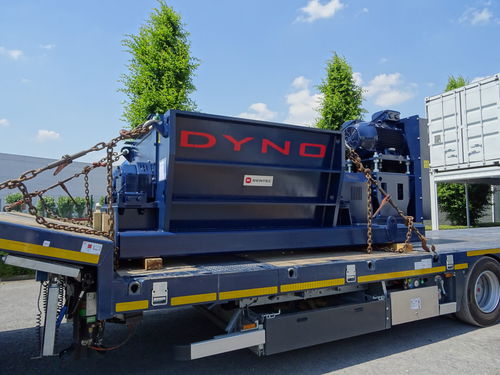 Tolva de alimentos - Dyno 5  - Rentec - para residuos orgánicos / de rotor / horizontal