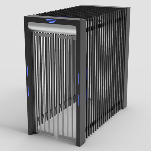Esclusa de seguridad para personas - ONYX OUTDOOR - BOLLORE PROTECTION SAS - con barrotes / para control de acceso / automática