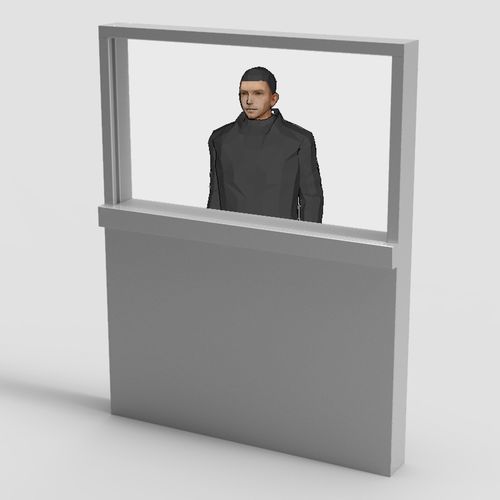 Persiana antibalas - BOLLORE PROTECTION SAS - para interior / aislada / de seguridad
