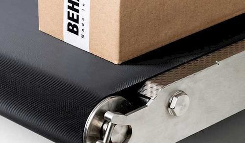 Sistema de manipulación para transportador de rodillos - BEHA Innovation GmbH - BEHAbelt - para embalaje / para fardos / para uso industrial