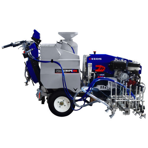 Máquina de pintura de bandas para carretera - PROSTRIPE 400 SP LINEMATIC - VEZOS - autopropulsada / hidráulica
