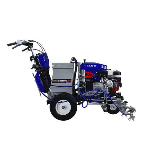 Máquina de pintura de bandas hidráulica - PROSTRIPE 300 WB - BEAD HOPPER - VEZOS - con 2 pistolas / con operador a pie